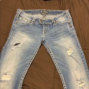 Silver Tuesday Jeans